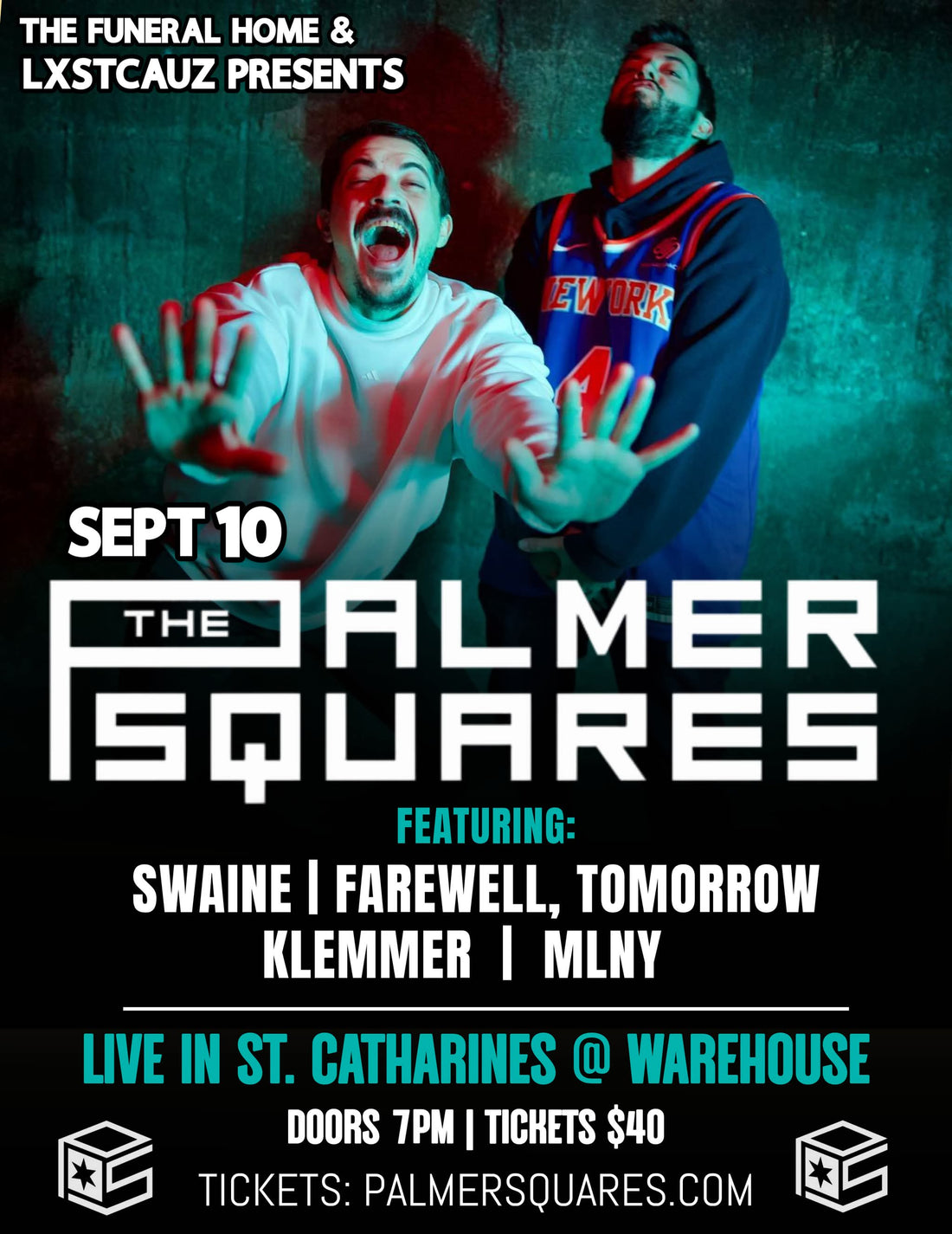 THE PALMER SQUARES - LIVE IN ST. CATHARINES