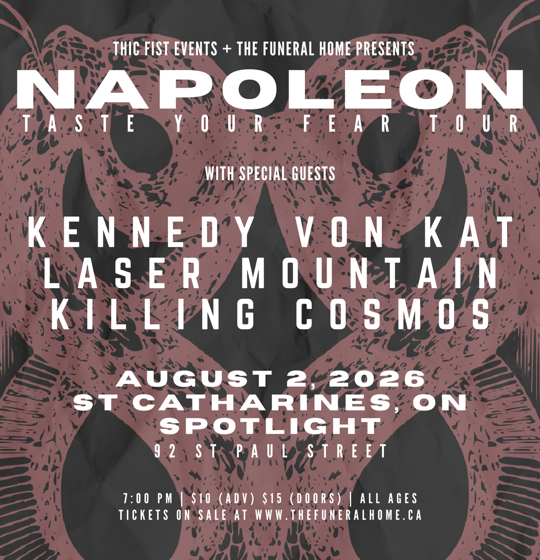 NAPOLEON “TASTE YOUR FEAR”